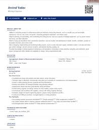 Maybe you would like to learn more about one of these? Mining Engineer Resume Sample Ready To Use Example Shriresume
