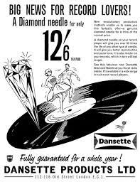 1962 Dansette Ad Music Album Covers Vintage Newspaper Store Vinyl Records
