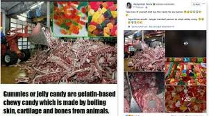 Benar Permen Jeli Yang Dibuat Dengan Gelatin Yang Berasal Dari Kulit Dan Tulang Hewan Turnbackhoax Id