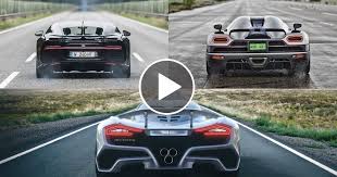 Bugatti Chiron Vs Koenigsegg Agera Rs Vs Hennessey Venom F5 Bugatti Chiron Koenigsegg Bugatti