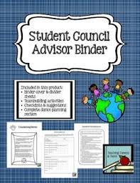 Student Council Binder For Organization Student Council Student Council Activities Student Leadership
