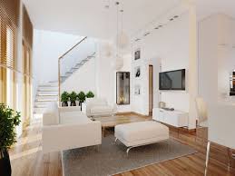 Contoh Desain Interior Ruang Tamu Dominasi Warna Putih Classy Living Room Modern White Living Room Interior Design Living Room