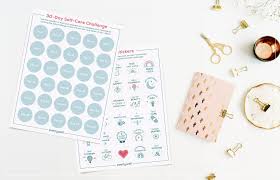 Going to bed early, baking a special treat, reading a book, sitting outside and much more! 30 Day Self Care Challenge Printables Blog Everlywell Home Health Testing Made Easy