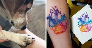 Your paw print tattoo can memorialize your dog, cat, rabbit, or even a bird or a lizard. Dog Paw Prints Make The Most Pawesome Tattoos Ever And Here S The Proof 66 Pics Bored Panda