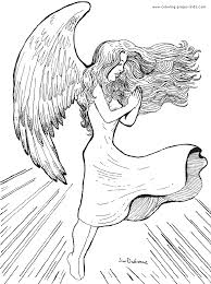Christmas Angel Coloring Pages Printable Angel Coloring Pages Coloring Pages Super Coloring Pages