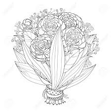 2,685 free images of wedding bouquet. Wedding Bouquet With Camellia Isolated On White Background Royalty Free Cliparts Vectors And Stock Illustration Image 117091466