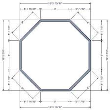 Drawing An Octagonal Structure Octagon House Gazebo Roof Gazebo Plans