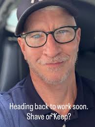 Anderson Cooper asks: Shave or keep?