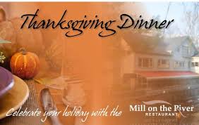 I figured i'd have to go to the international side of food on thanksgiving day. Mill On The River Thanksgiving By The Mill On The River In South Windsor Ct Alignable