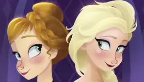 Anna & Elsa #1: All Hail the Queen (Disney Frozen) by Erica David