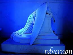 Amazing windows & doors isnt just helping victims of hurricane katrina. Blue Angel Of Grief Color Of Night Cemetary Statue Fantastic Art