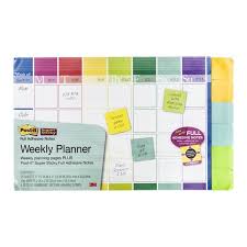 3m Post It Weekly Planner Flipchart Planner Stationery