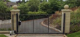 Unlike an asphalt driveway, a gravel path will be permeable to water which reduces the amount of waste water. Sliding Gates Electrical Or Manual Abbey Gates
