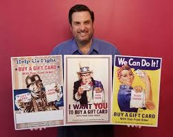 Where can i buy a food fight gift card. Soldier Poster Helps Eateries Promote Gift Card Purchases Cape Gazette