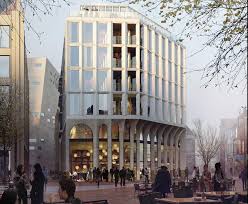 Merckt Groningen Utiliteitsbouw Plegt Vos Merckt Van Projectontwikkelaar Mensenborgh Is De Publieks En Vakjur Gevelarchitectuur Groningen Gevelontwerp