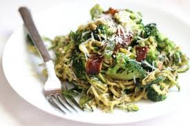 Maybe you would like to learn more about one of these? Pesto Zoodles With Broccoli And Bacon Perry S Plate