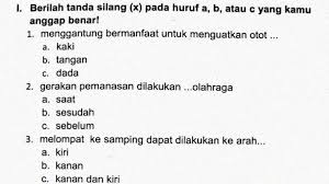 Pada kesempatan ini kami akan berbagi soal dan kunci jawaban pat smp kelas 8 kurikulum 2013 tahun pelajaran 2018/2019. Soal Penilaian Akhir Tahun Kelas 1 Sd Mi Mapel Pjok Dan Kunci Jawabannya Sekolahdasar Net