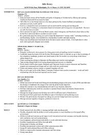retail designer resume samples velvet