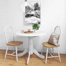 Check spelling or type a new query. Small Round Dining Table In White With 2 Chairs Rhode Island Furniture123