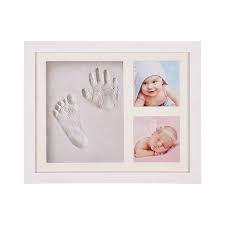 Buy Baby Hand And Footprint Kit For Baby Gifts Safety Baby Shower Gifts For New Mom Baby Keepsake Frames For Room Wall Nursery Decor White Online In Usa B086qq9spp