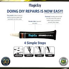 How to fix granite with epoxy step by step. Diy Repair Instruction Stone Repairezy Diy Repair Sink Repair Cultured Marble Countertops