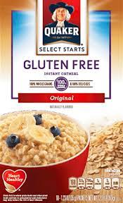 Oats are naturally gluten free. Quaker Gluten Free Oatmeal Gluten Free Watchdog Updated Position Statement Gluten Free Watchdog