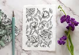 Just knock knock flowers reviews. How To Make A Vintage Rose Illustration The Postman S Knock