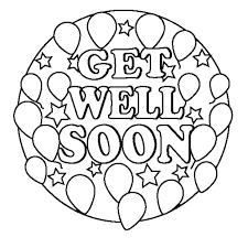 Printable greeting card get well soon kids. 24 Comforting Printable Get Well Cards Kittybabylove Com
