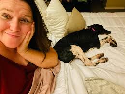 Big, tough pitty puppy. Oh wait. Nope. Dorky poodle. No, wait. Ferocious  chihuahua. Moxie Jane is all of the above!