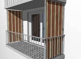 Der seitliche balkon sichtschutz als dekorativer paravent. Balkon Sichtschutz Design Nr 8600 Beige Creme