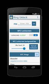 Unlock your phone and touch its back to the terminal. Nfc Smartring Unlock For Android Apk Download