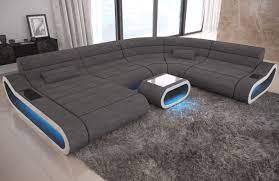 Big Sofa Concept U Form Stoff Mix Xxl Kaufen Bei Pmr Handelsgesellschaft Mbh