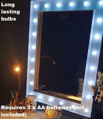 Vanity lights, while absolutely essential, they aren't the only type of lighting you need in your bathroom. Modern Hollywood 24 Led Bulb Vanity Mirror Dressing Table Warm White Ligh For Sale Online Ebay