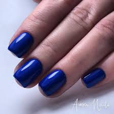You can also do color blocking by putting on yellow or red nail polish. 50 Stunning Blue Nail Designs For A Bold And Beautiful Look In 2021