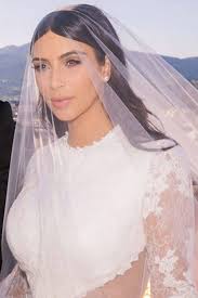 Kim kardashian west, los angeles, ca. Thelist Wedding Hair Inspiration Celebrity Wedding Hair Kardashian Wedding Kim Kardashian Wedding Dress