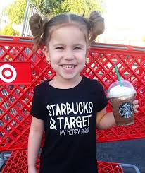 Starbucks And Target My Happy Place Newborn Toddler Tshirt