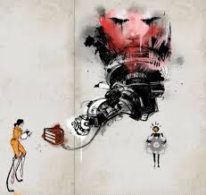 Portal 2 The Art Of Doug Ratman Concept Graffiti Portal Portal 2 Graffiti