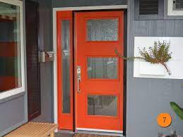 They look very clean and simple which is perfect for a lot of modern and contemporary homes. Creating A Charming Entryway With Red Front Doors