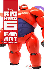 There are no critic reviews yet for big hero 6: Big Hero 6 Baymax 3d Model Fan Art On Behance