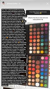 Bitchhhh it's a good morning because the @morphebrushes website just restocked the #alien palette anddd the @jamescharles palette. James Charles Rants About The Wnw Palette On Instagram Beautyguruchatter