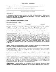 Documents related to the tenant fees act, which sets out the government's approach to banning letting fees paid by tenants in the private rented sector. 39 Simple Room Rental Agreement Templates Templatearchive
