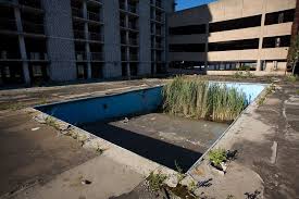 Detroiturbex Com Gary Sheraton Hotel Abandoned Places Pool Abandoned