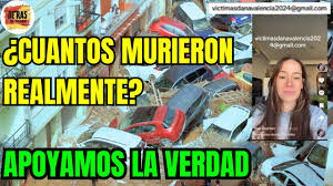 La web "VALENCIA NO OLVIDA" que podría destapar EL NUMERO REAL tras la  tragedia de Valencia