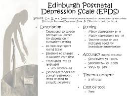 Edinburgh postpartum depression scale please underline the answer which comes closest to how you have felt in the past 7 days, not just how you feel today. A Pediatrician S Perspective On Postpartum Depression Ppt Download