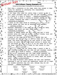 Submitted 4 years ago by plzacceptmemedschool. Erik Erikson Fill In Blank Theory Scenarios 3 Developmental Psychology No Prep