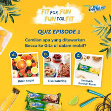 Cara ikut kuis sahur seger 2021 / cara daftar kuis sahur segerr trans7 2021. Tonton Webseries Fit For Fun Fun For It Episode 1 Dan Raih Hadiah Jutaan Rupiah Kapanlagi Com