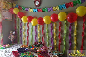 Birthday Room Decoration Ideas Pin By Priya Karthik On Ocean Spray Birthday Decorations Birthday Room Decorations Simple Birthday Decorations Birthday Decorations At Home