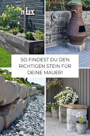 Steine im garten liegen voll im trend. Der Richtige Stein Fur Jede Mauer Im Garten Garten Gartenbau Gartenmauer Stein
