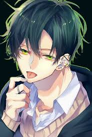 Pin By Artic Grape On Boy In 2020 Anime Green Hair Anime Boy Hair Cute Anime Boy