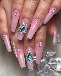 Remember to get your nails ready but can't find the perfect nail design? 33 Cool Long Coffin Nail Designs Soflyme